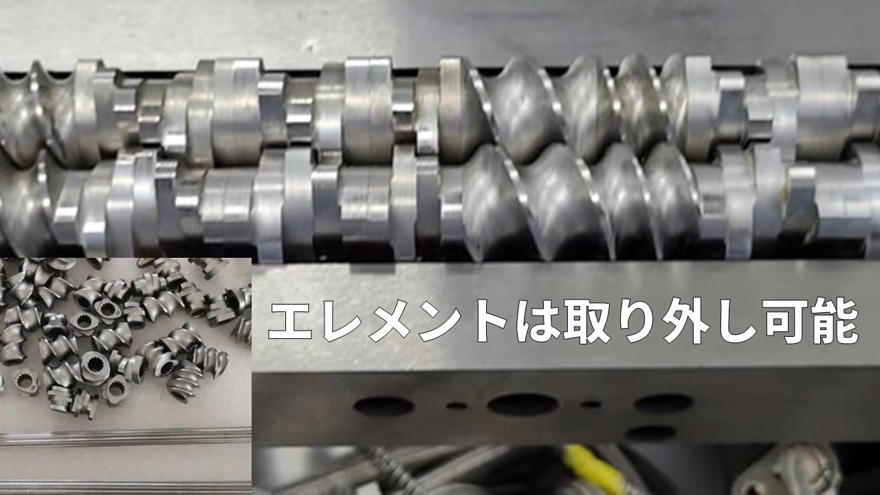 小型試験機専門メーカーhartek 小型2軸押出機