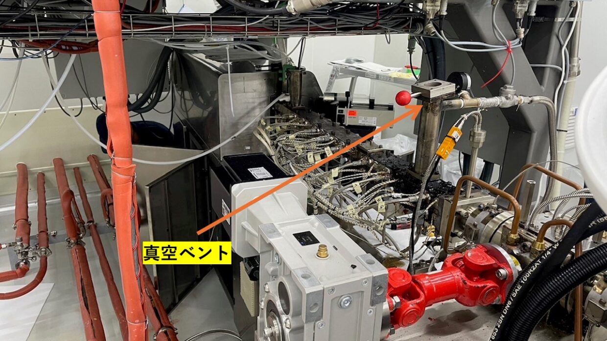 二軸押出機アンダーウォーターペレタイザー