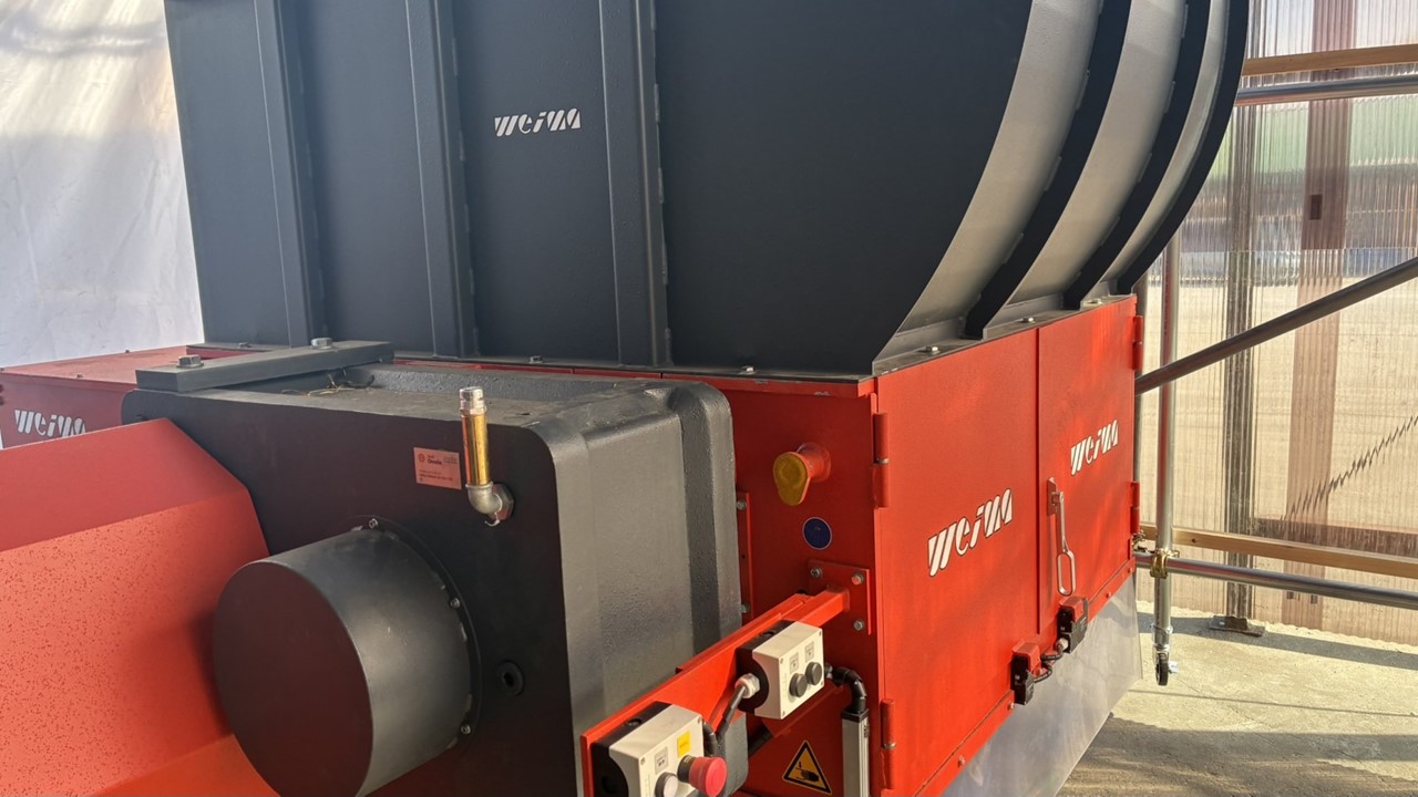 漁網を破砕できる破砕機